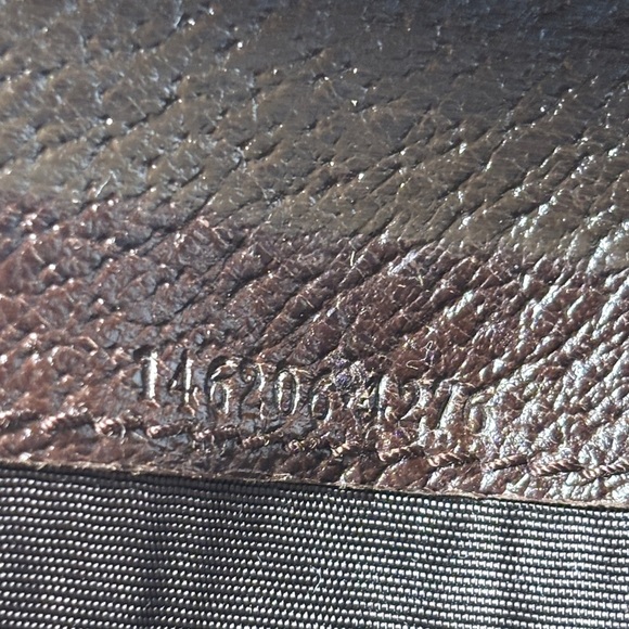 Vintage Gucci GG Monogram Clutch – Beige Canvas Logo Pouch - Picture 10 of 11